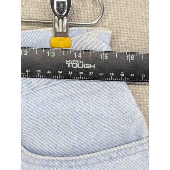 Vintage Riders Denim Jeans Shorts Size 14M High Waisted USA -0925F144 - Picture 4 of 7
